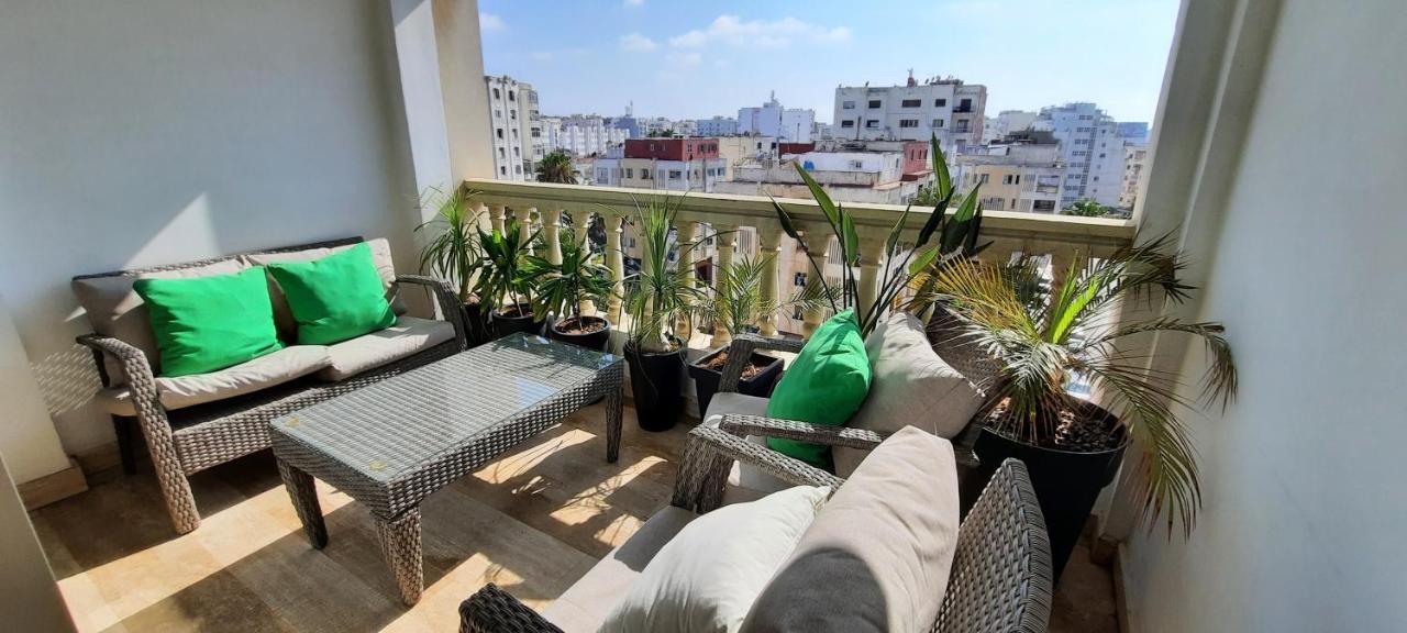 Grand Appartement De Luxe Vue Mer Casablanca Esterno foto