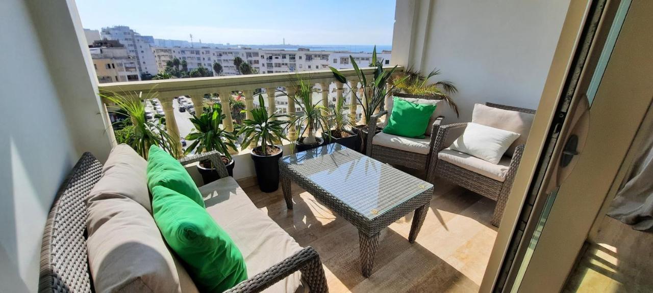 Grand Appartement De Luxe Vue Mer Casablanca Esterno foto