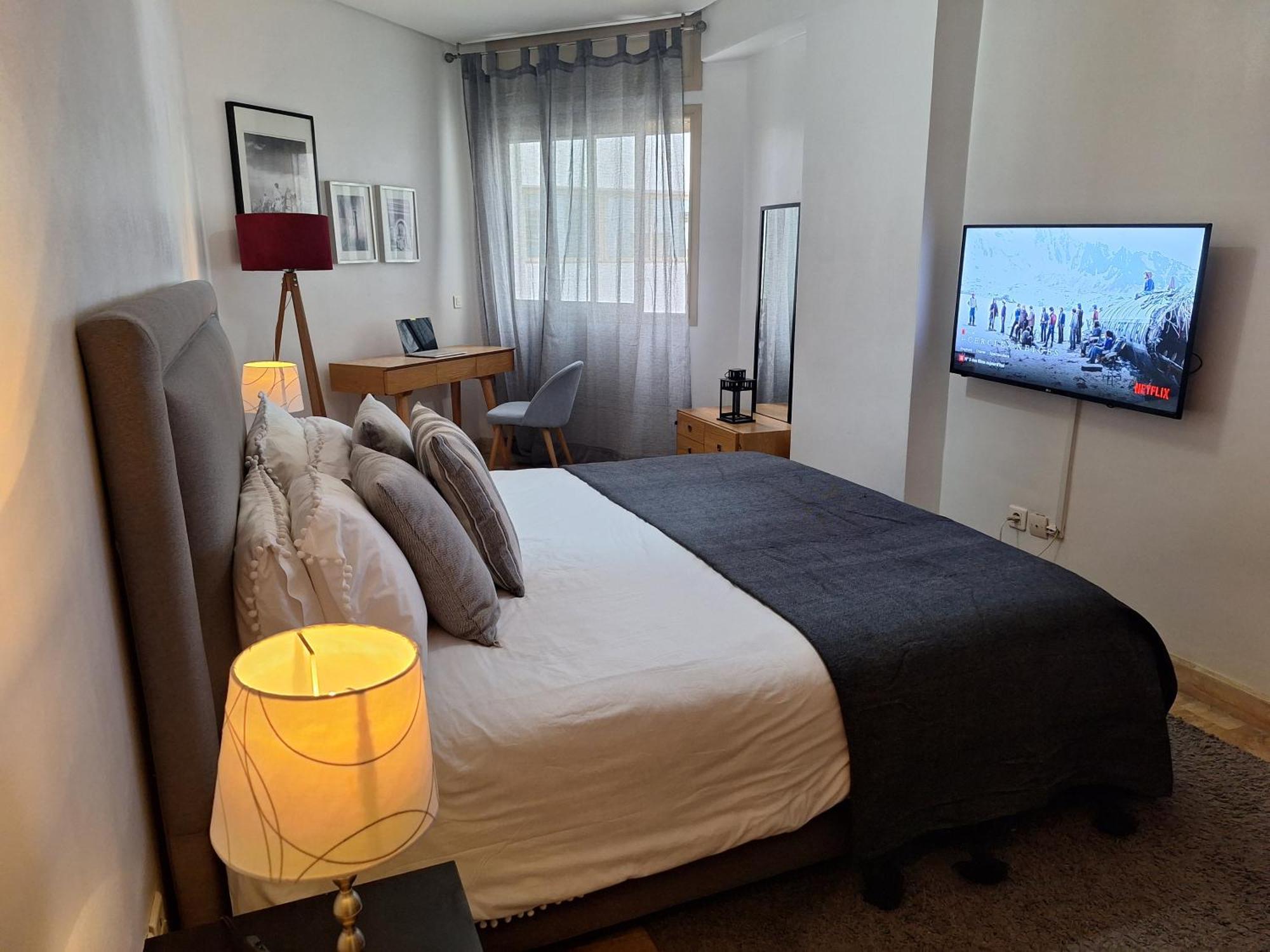 Grand Appartement De Luxe Vue Mer Casablanca Esterno foto