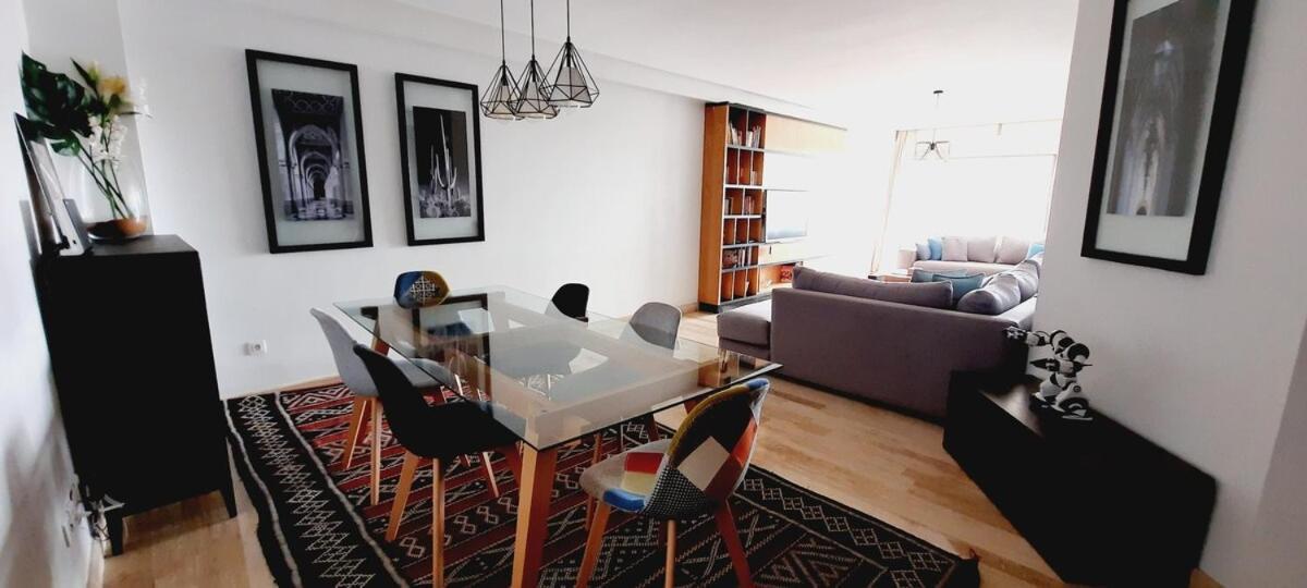 Grand Appartement De Luxe Vue Mer Casablanca Esterno foto