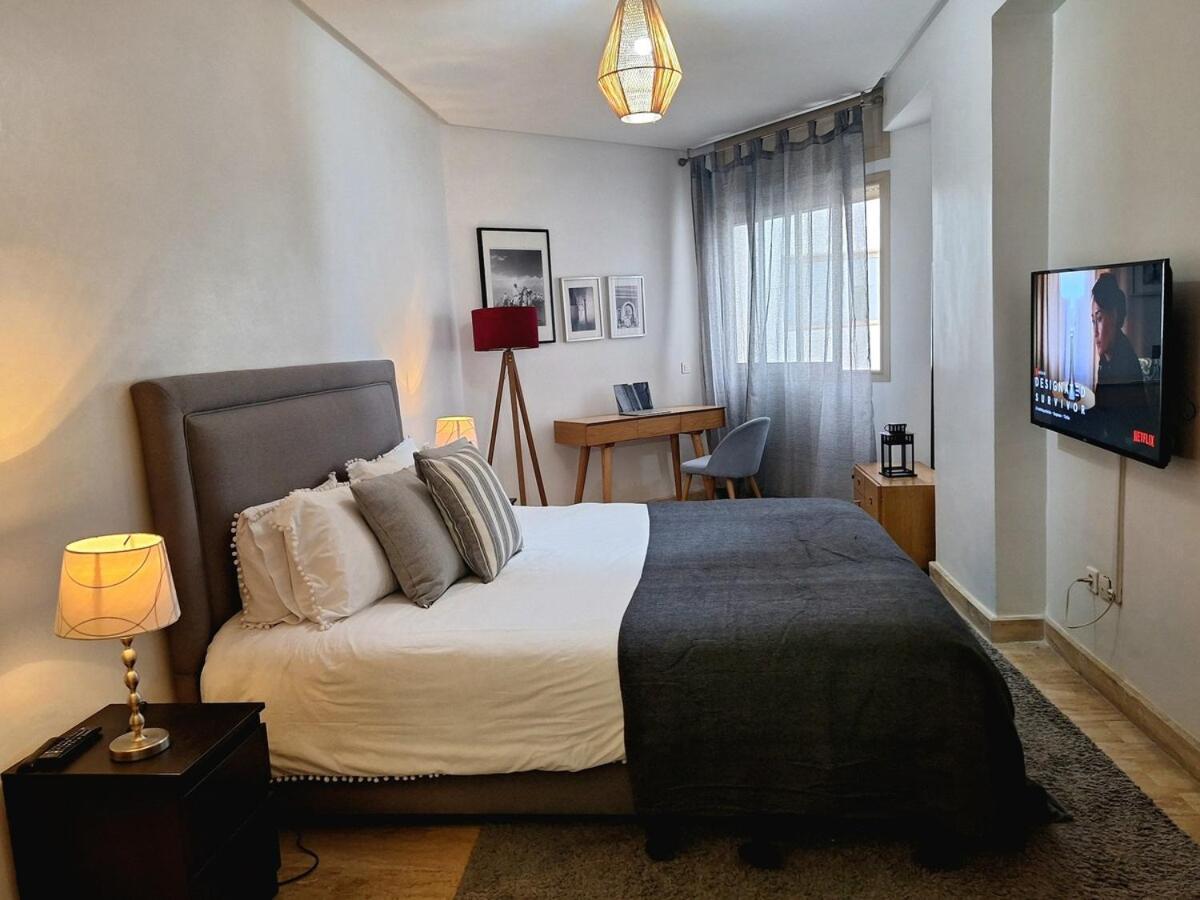 Grand Appartement De Luxe Vue Mer Casablanca Esterno foto