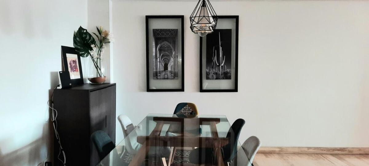 Grand Appartement De Luxe Vue Mer Casablanca Esterno foto